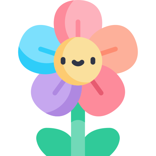 Flower sticker